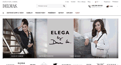 Desktop Screenshot of delmas.cz
